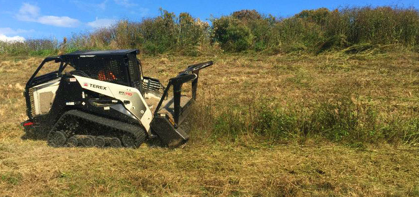 Cumberland Services uses professional grade equipment for land clearing