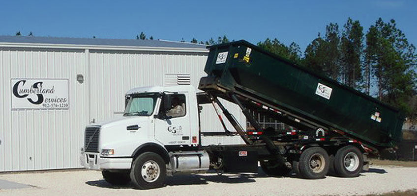 Cumberland Services Roll-off Truck at HQ