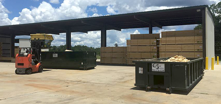 Cumberland Services 20 and 30CY containers