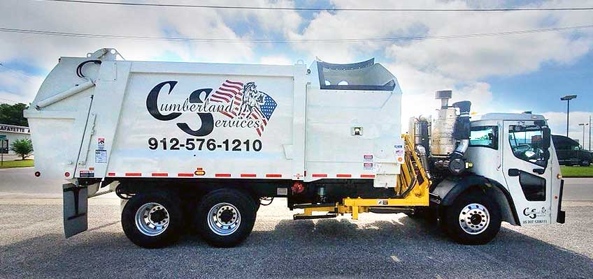 Cumberland Services provides garbage and recycling services to St. Mary's, GA.