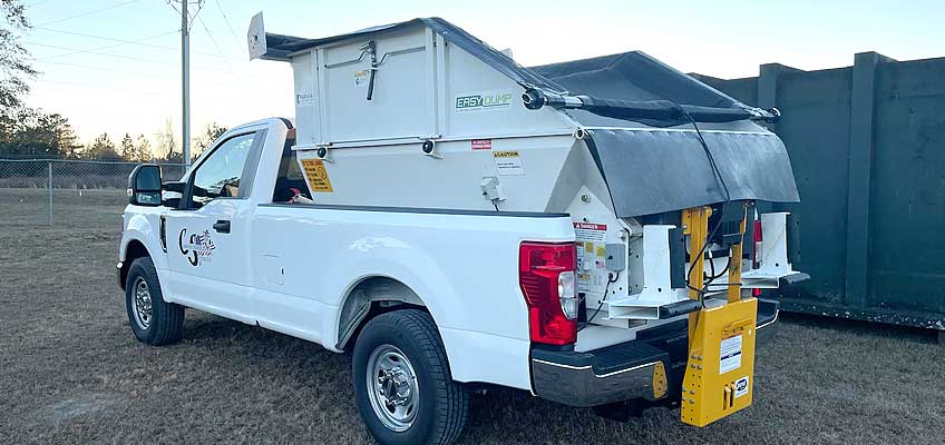 Cumberland Services mini refuse hauler.