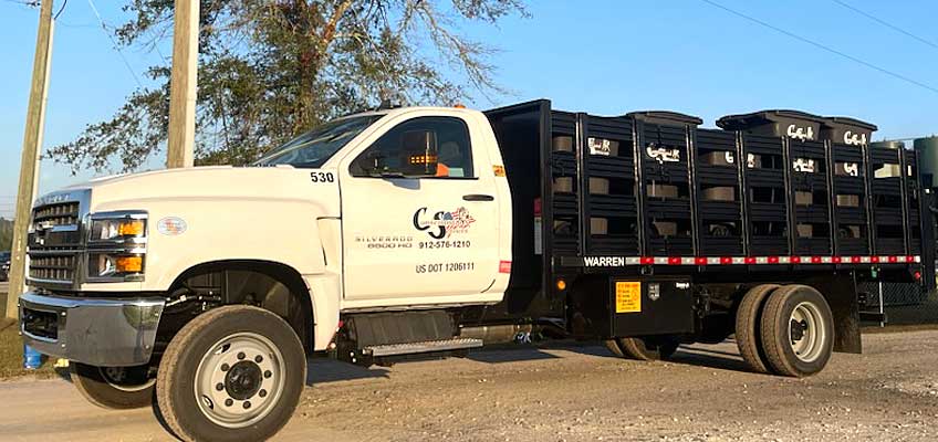 Cumberland Services Roll Cart transport.