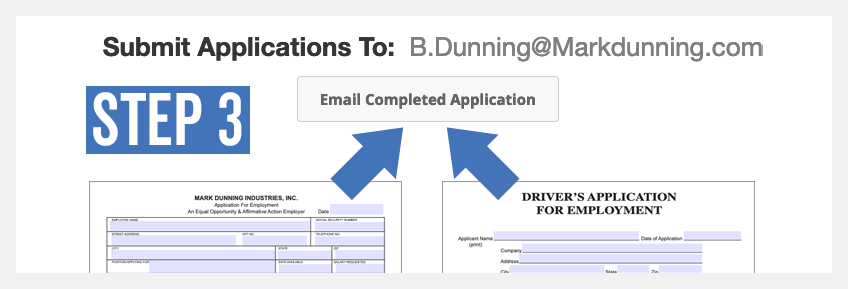 Step 3 - prepare to email application.